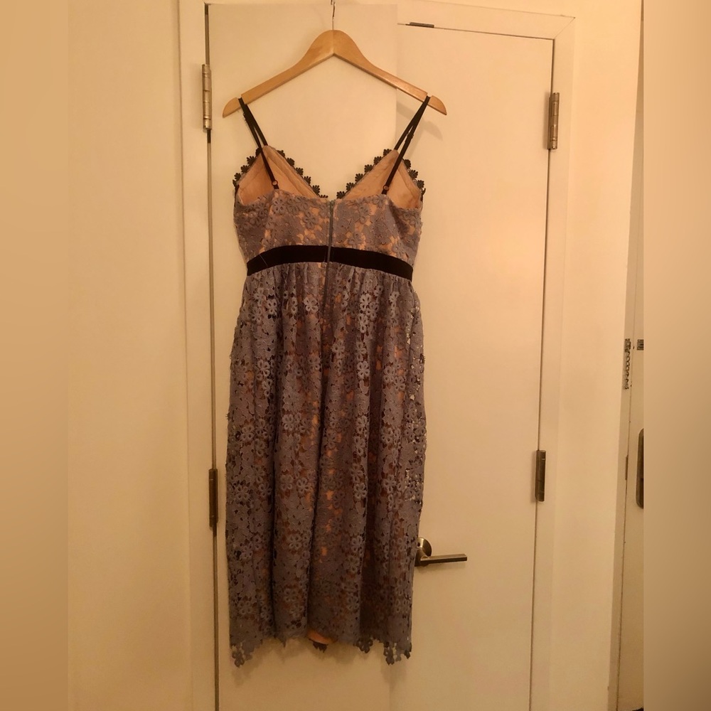 Little Mistress lace detail dress